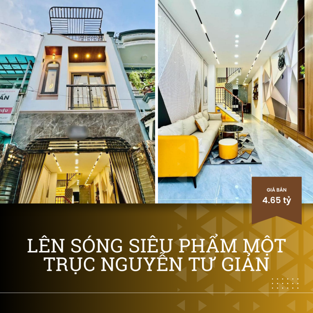 Siêu phẩm nhà ở Nguyễn Tư Giản , Gò Vấp